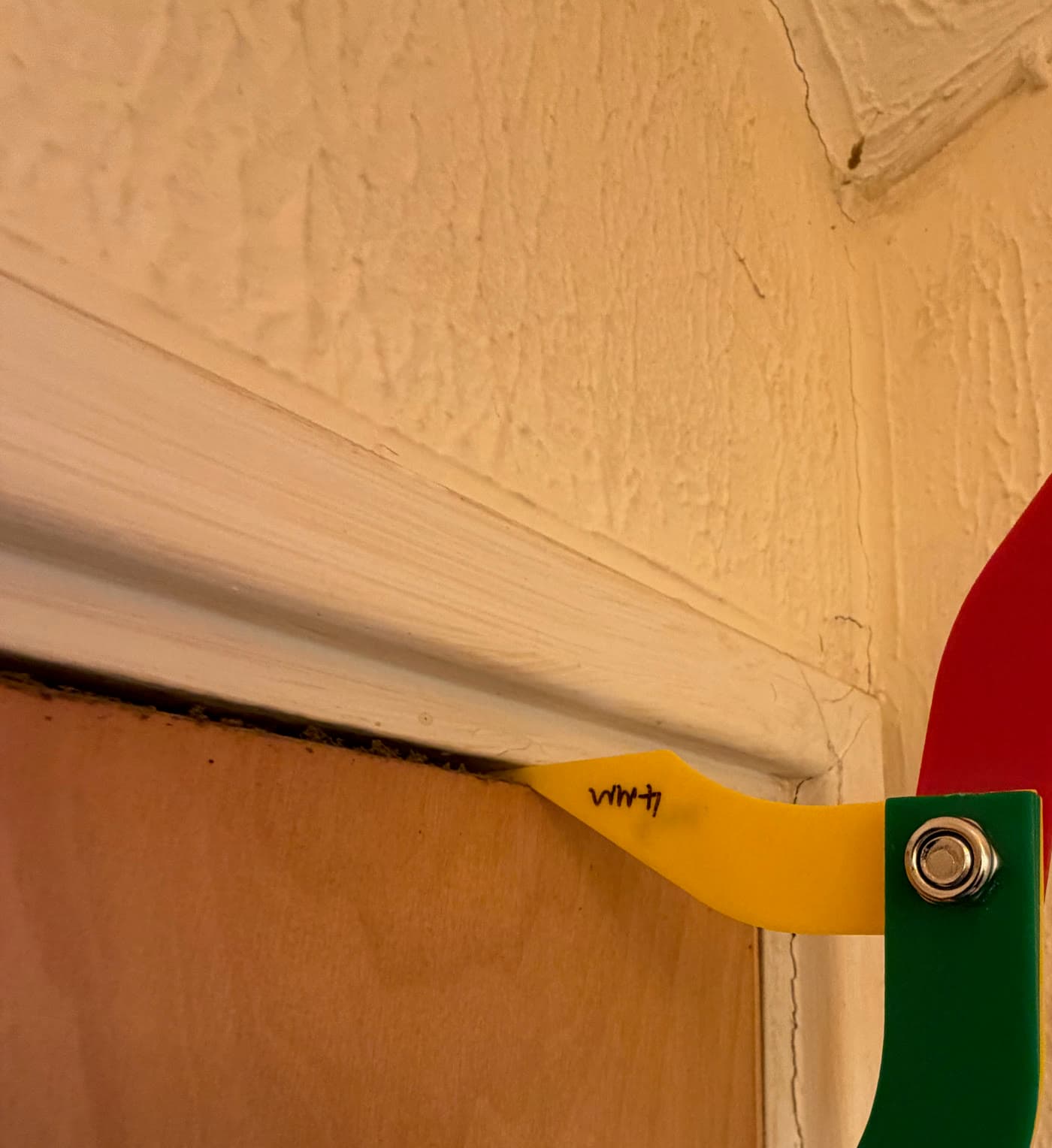 The flat entrance door that looked compliant — until we measured it